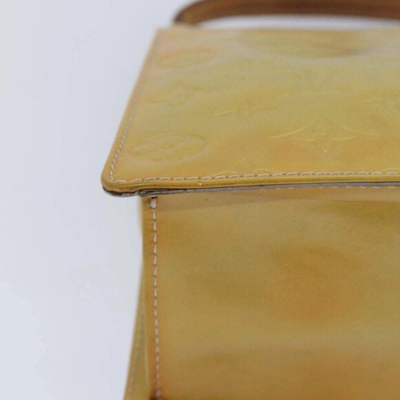 LOUIS VUITTON Monogram Vernis Spring street Hand Bag Gris M91029 LV Auth 84706 - Picture 5 of 16